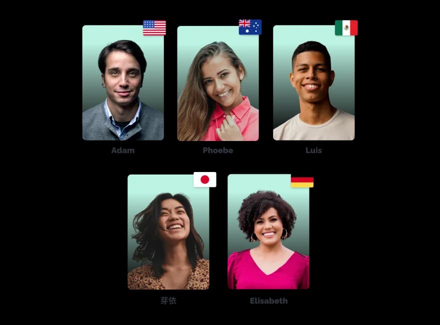 Utiliser l'IA pour enregistrer des voix off dans plusieurs langues